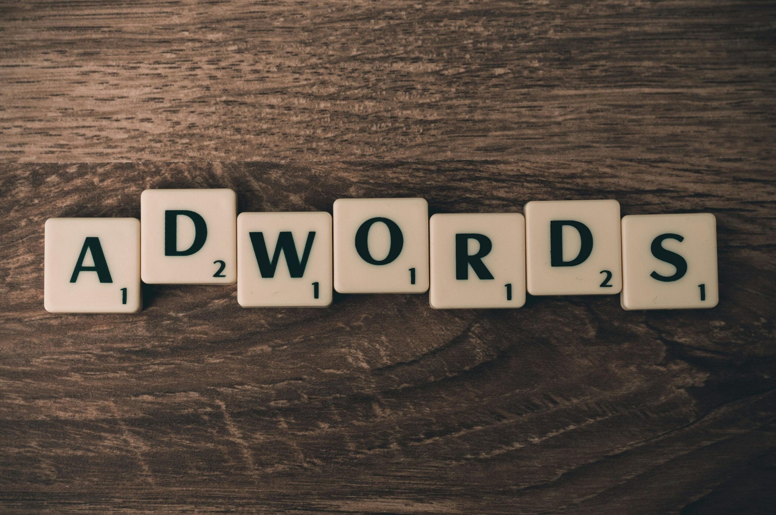Ultimate Social Media Bundle: 450 Vorlagen für Ihren Erfolg 2 Scrabble Forming Ad Words Auf Brauner Holzoberfläche